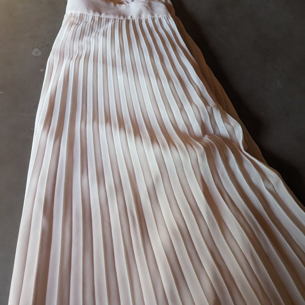 Sézane Dino Skirt | Nude (pale pink blush) - Picture 16 of 16